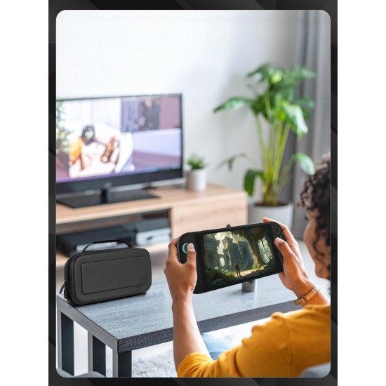 Orzly Carry Case for Nintendo Switch 2 (2025) Hard Shell Travel Case with Screen Padding, Game Cards and microSD Slots with Zipped and Open Pockets for Accessories - Gift Box Edition Orzly Carry Case for Nintendo Switch 2 (2025) Hard Shell Travel Case with Screen Padding, Game Cards and microSD Slots with Zipped and Open Pockets for Accessories - Gift Box Edition