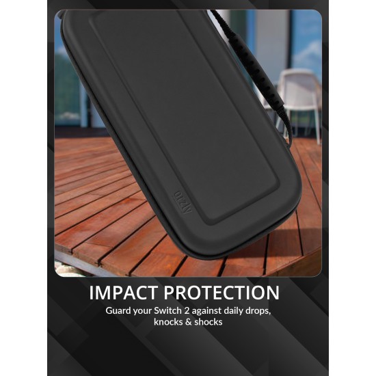 Orzly Carry Case for Nintendo Switch 2 (2025) Hard Shell Travel Case with Screen Padding, Game Cards and microSD Slots with Zipped and Open Pockets for Accessories - Gift Box Edition Orzly Carry Case for Nintendo Switch 2 (2025) Hard Shell Travel Case with Screen Padding, Game Cards and microSD Slots with Zipped and Open Pockets for Accessories - Gift Box Edition
